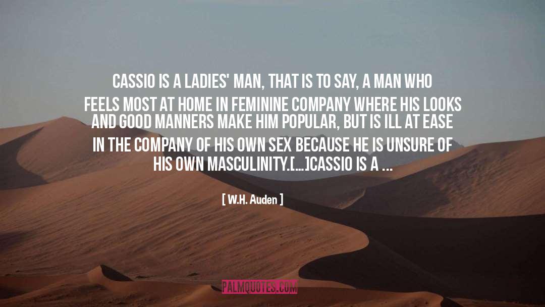 Ladies Man quotes by W.H. Auden