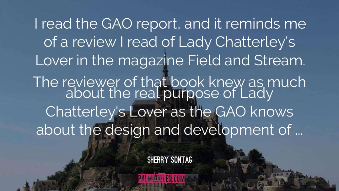 Lady Chatterley quotes by Sherry Sontag