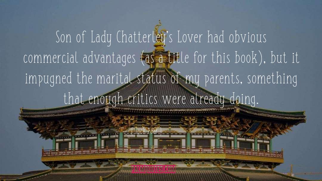 Lady Chatterley quotes by Jack Paar