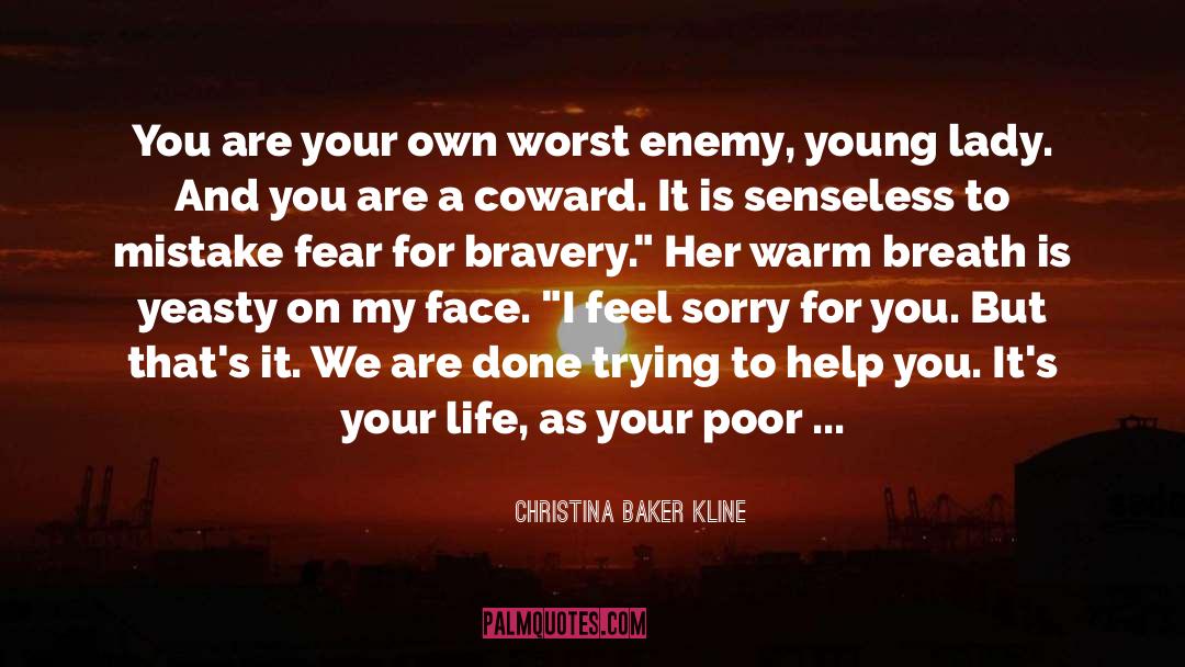 Lady Christina De Souza quotes by Christina Baker Kline