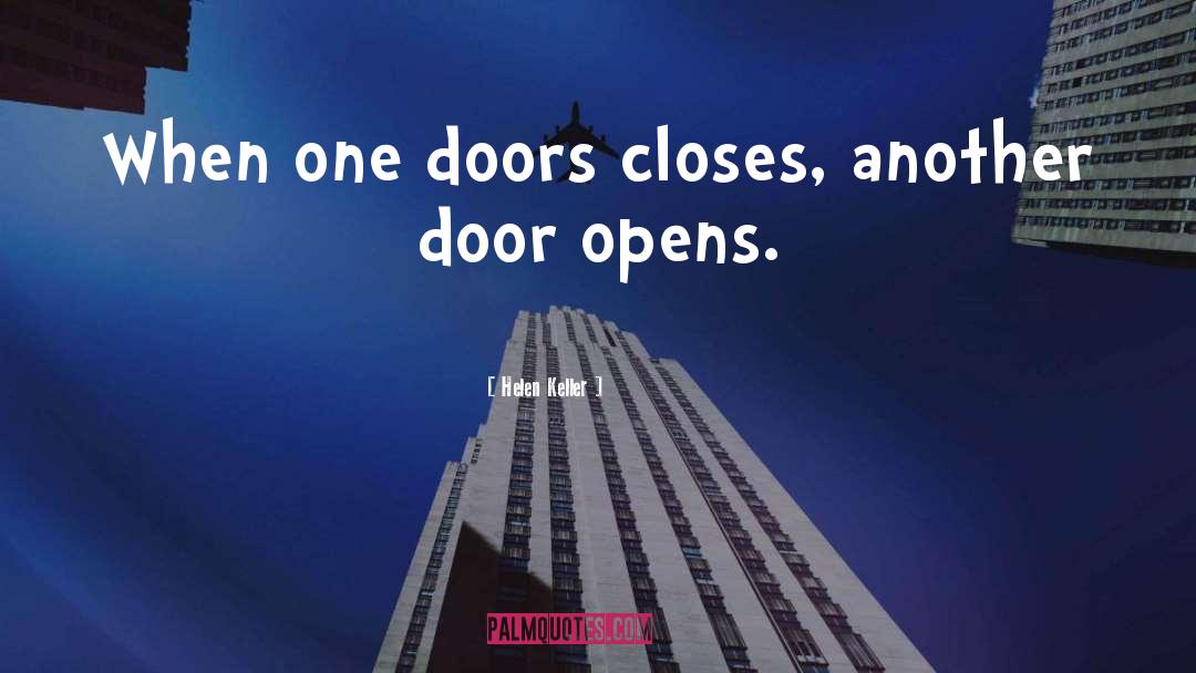 Lady Door quotes by Helen Keller