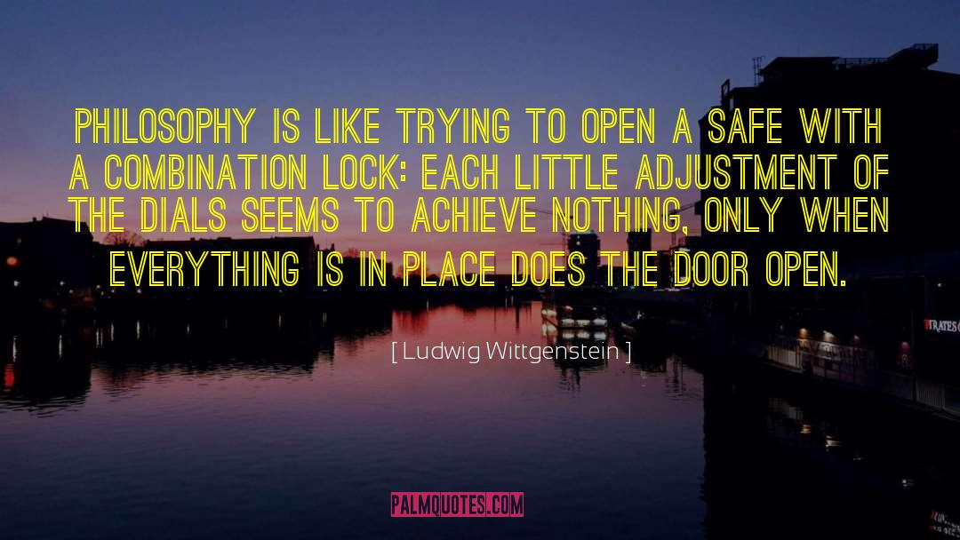 Lady Door quotes by Ludwig Wittgenstein