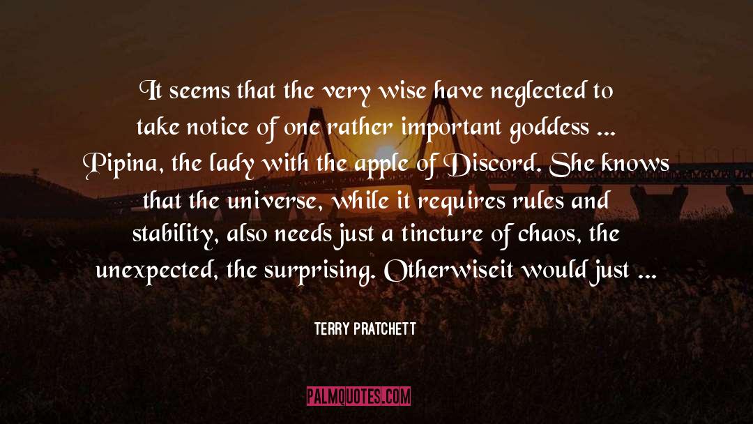 Lady Envy quotes by Terry Pratchett
