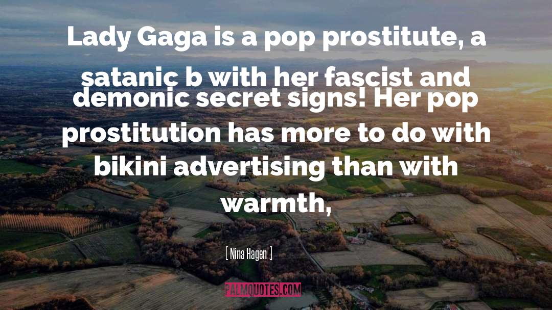 Lady Gaga quotes by Nina Hagen