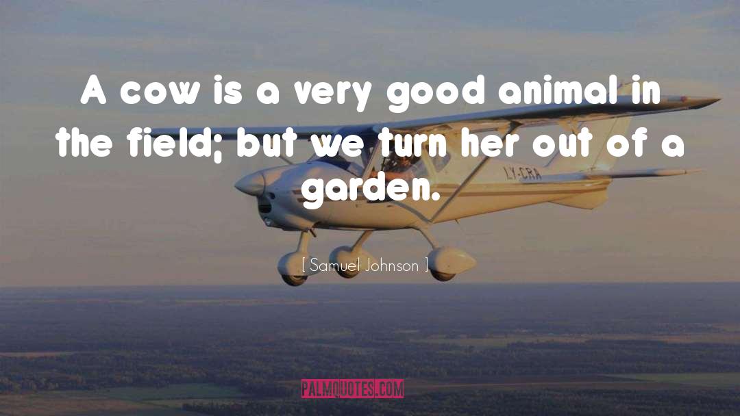 Lady Garden quotes by Samuel Johnson