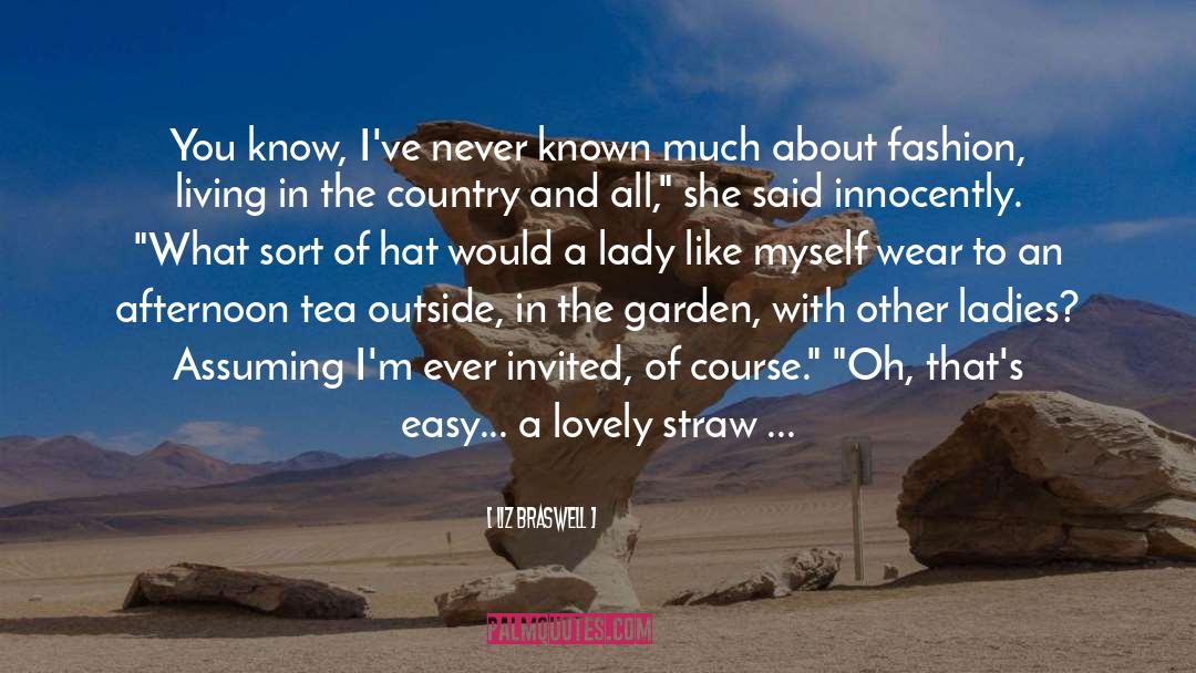 Lady Hat quotes by Liz Braswell