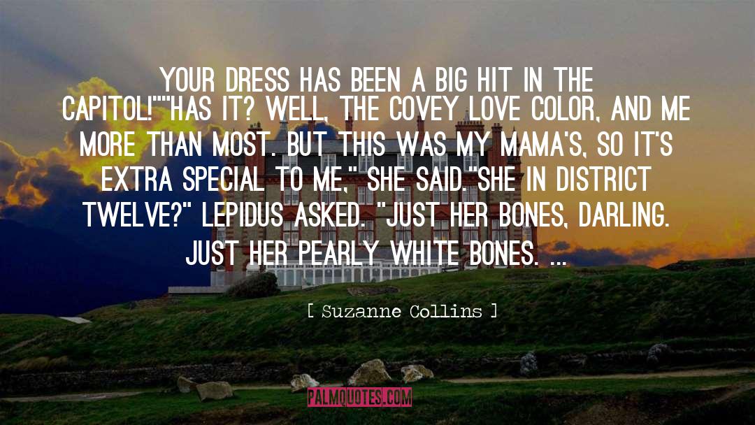 Lady In White Dress quotes by Suzanne Collins