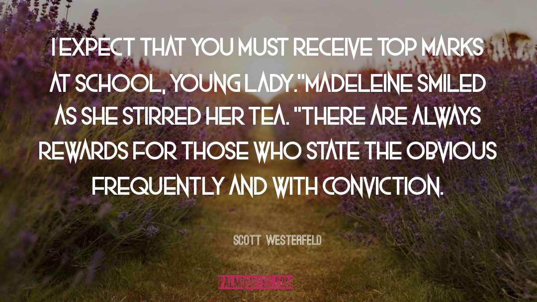 Lady Shadi quotes by Scott Westerfeld