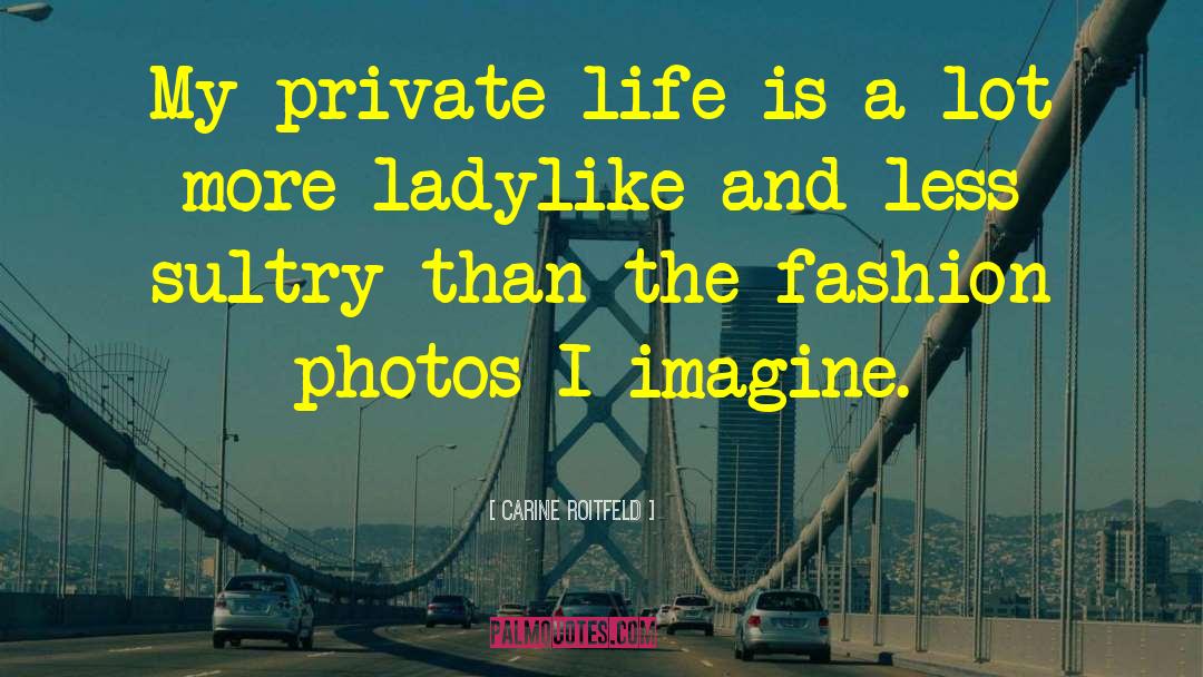 Ladylike quotes by Carine Roitfeld