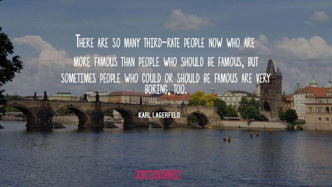 Lagerfeld Deodorant quotes by Karl Lagerfeld