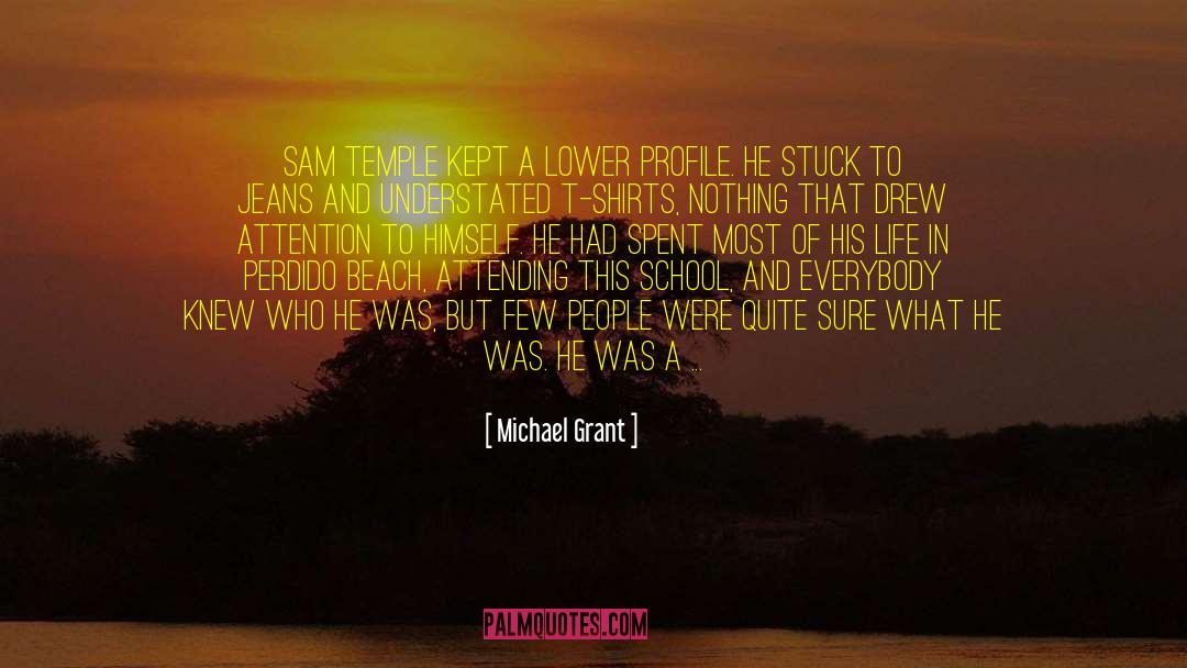 Lagouvardos Beach quotes by Michael Grant