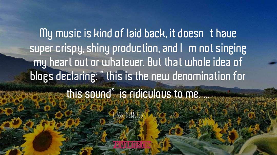 Laid Back quotes by Mac DeMarco