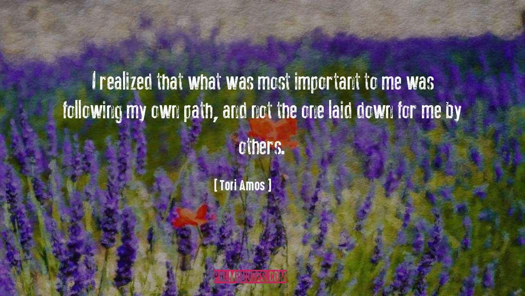 Laid Down quotes by Tori Amos