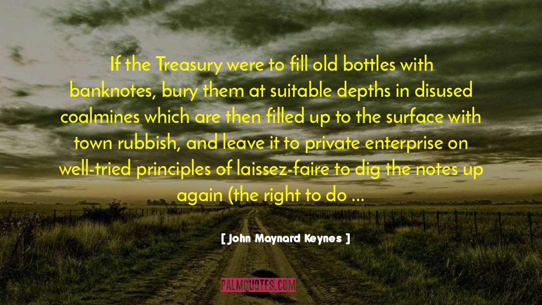 Laissez Faire Capitalism quotes by John Maynard Keynes