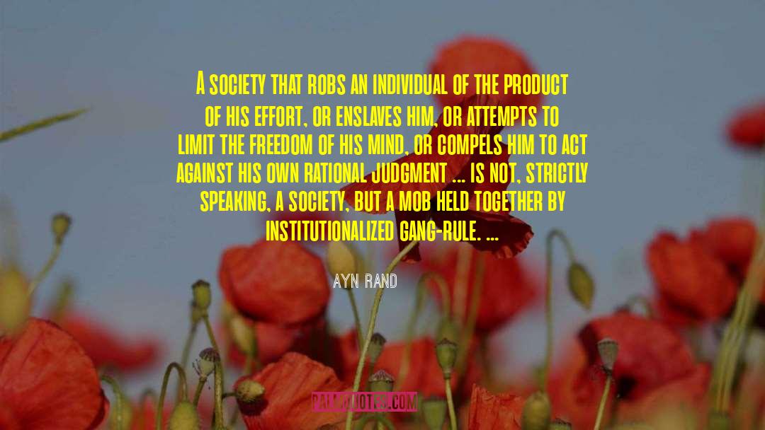 Laissez Faire quotes by Ayn Rand