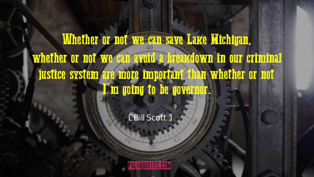 Lake Michigan quotes by Bill Scott