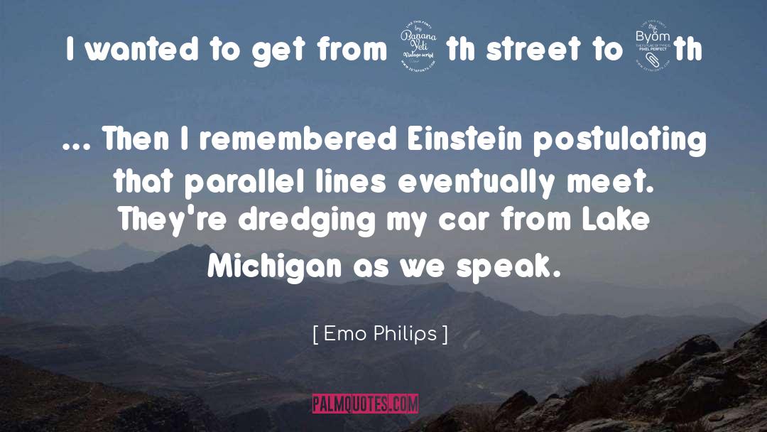 Lake Michigan quotes by Emo Philips