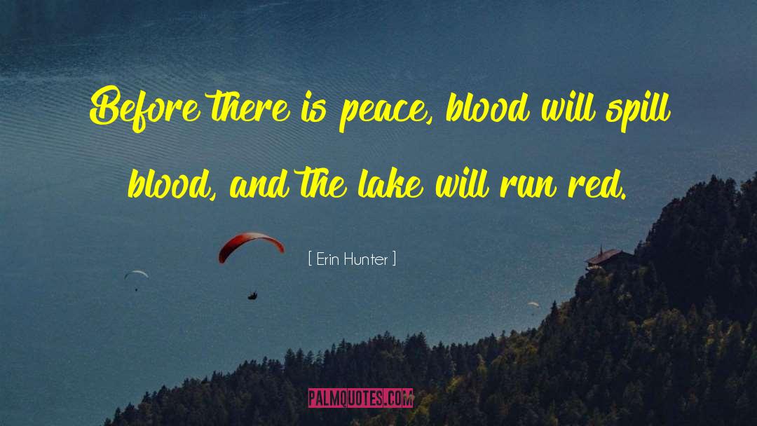 Lake Michigan quotes by Erin Hunter