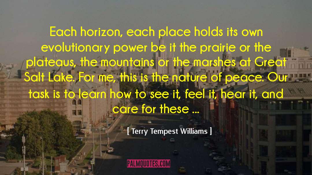 Lakes quotes by Terry Tempest Williams