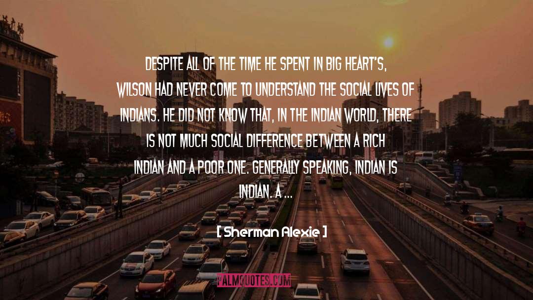 Lakota quotes by Sherman Alexie