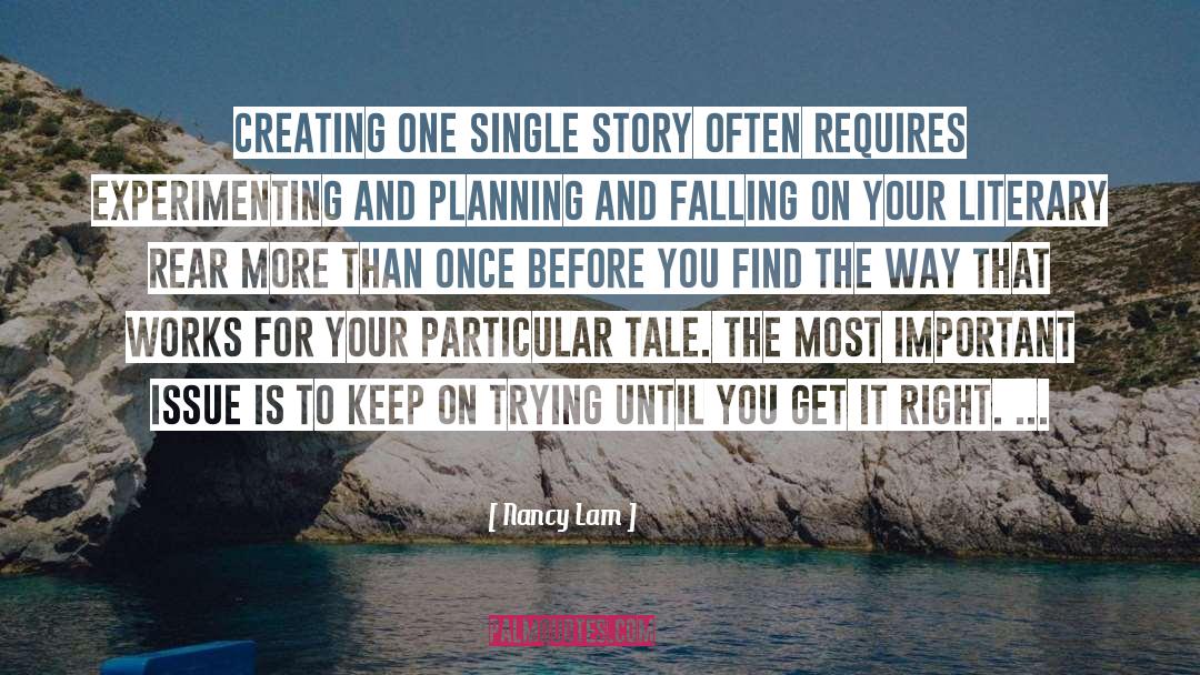 Lam quotes by Nancy Lam