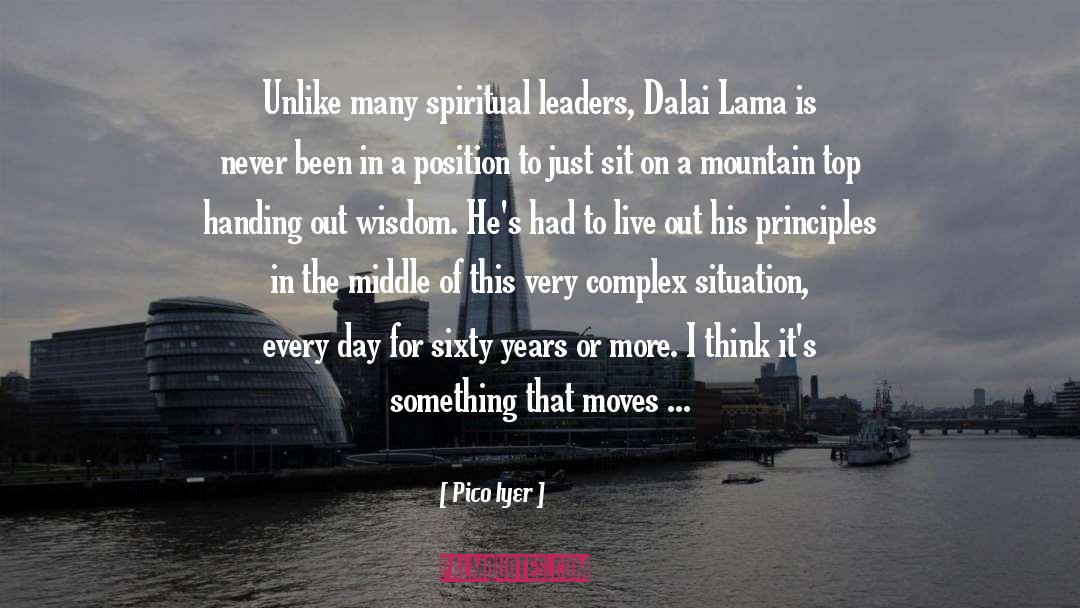 Lama Zopa quotes by Pico Iyer