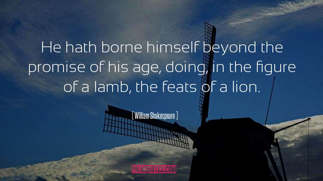 Lamb quotes by William Shakespeare