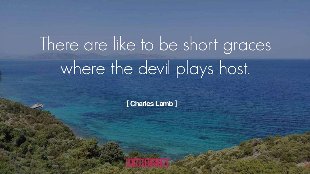 Lamb quotes by Charles Lamb