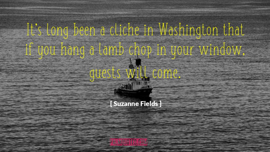 Lamb Shank quotes by Suzanne Fields