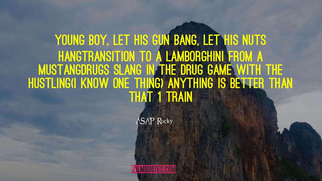 Lamborghini quotes by ASAP Rocky