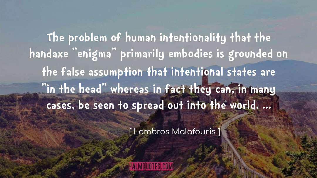 Lambros quotes by Lambros Malafouris