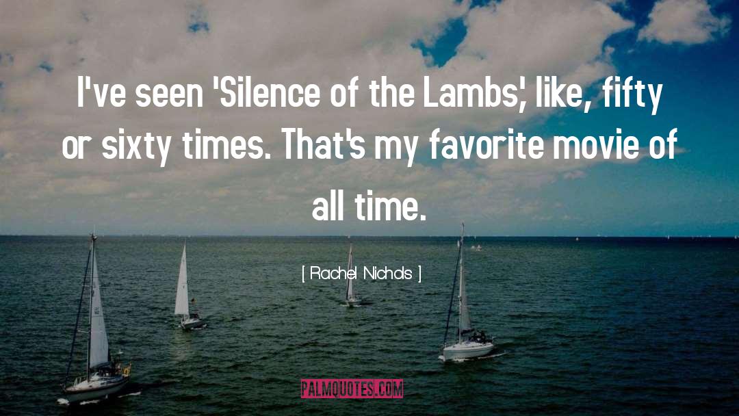 Lambs quotes by Rachel Nichols