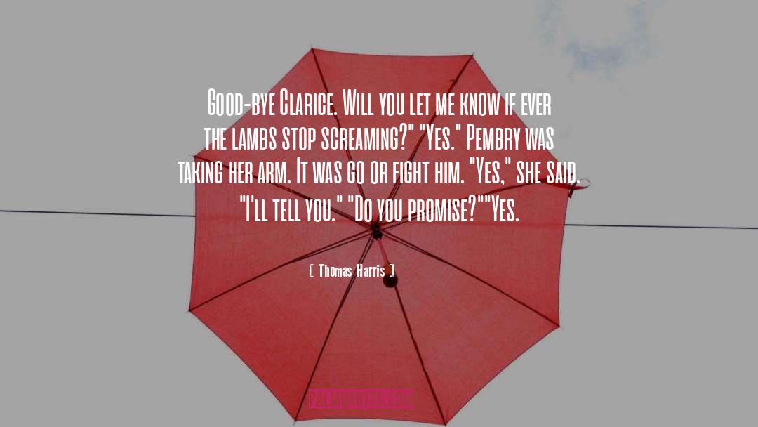 Lambs quotes by Thomas Harris