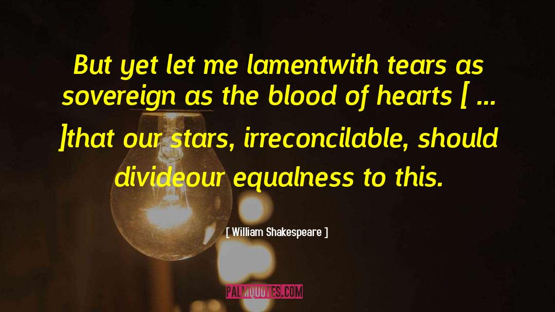 Lament quotes by William Shakespeare