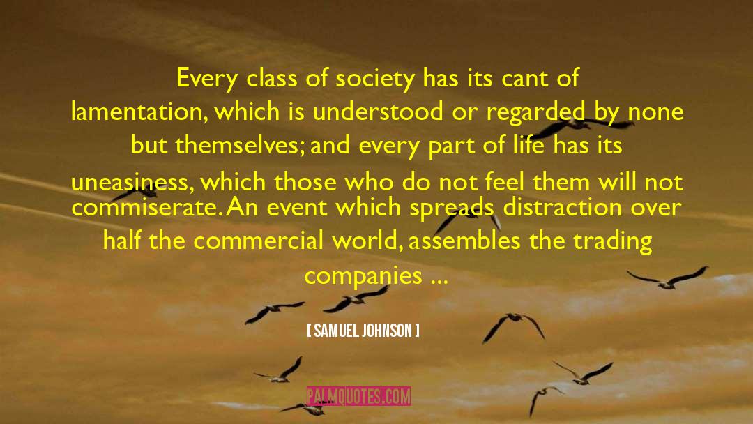 Lamentation quotes by Samuel Johnson
