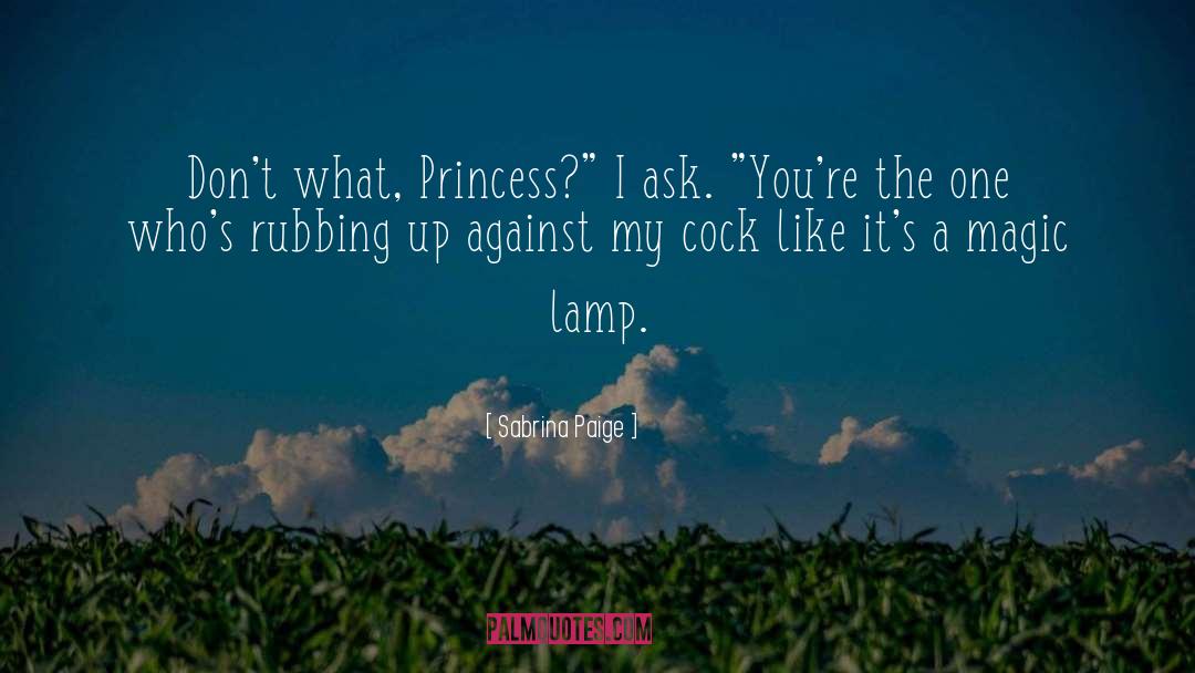 Lamp quotes by Sabrina Paige