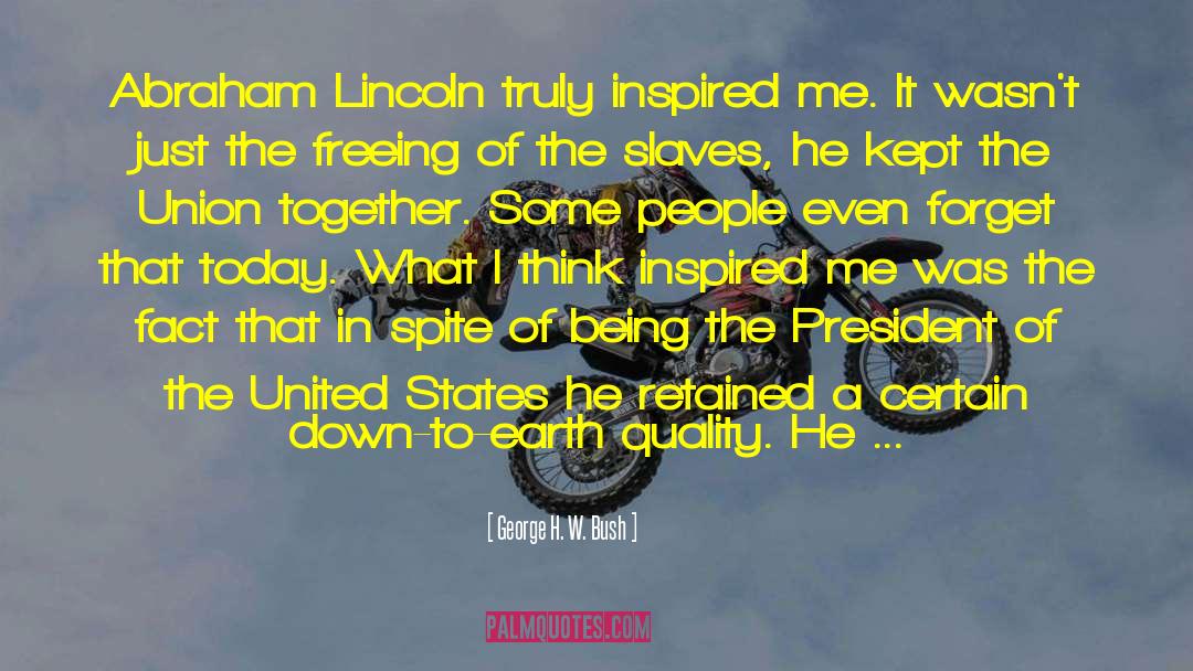 Lampkins Of Lincoln quotes by George H. W. Bush