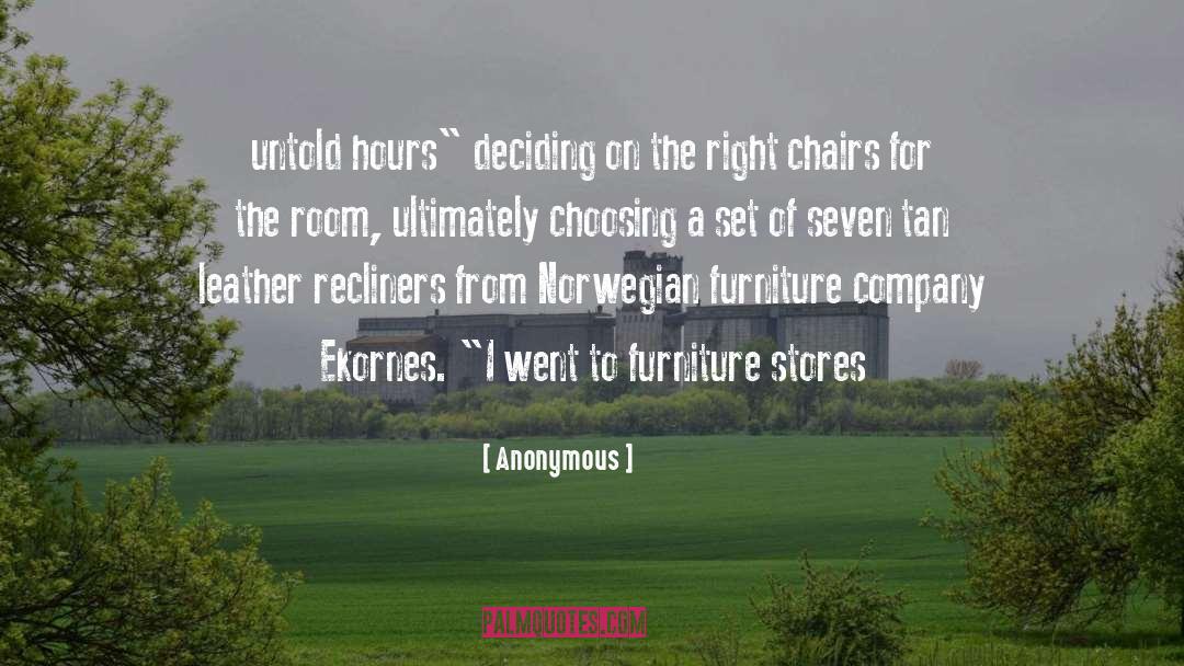 Lampman Furniture quotes by Anonymous