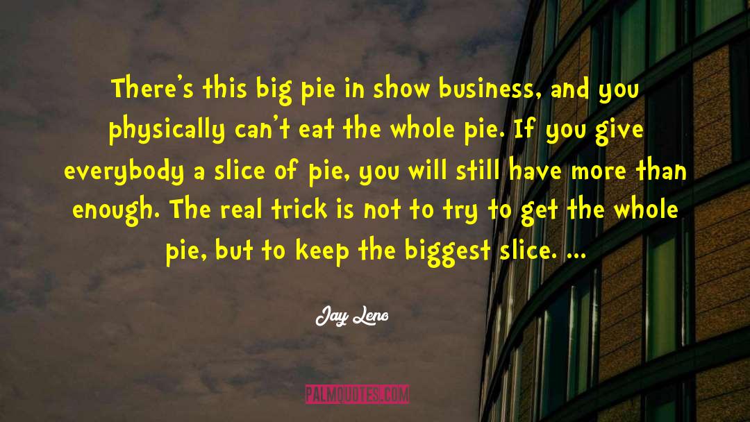 Lamprey Pie quotes by Jay Leno