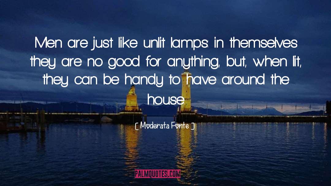 Lamps quotes by Moderata Fonte
