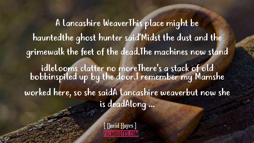 Lancashire quotes by David Hayes