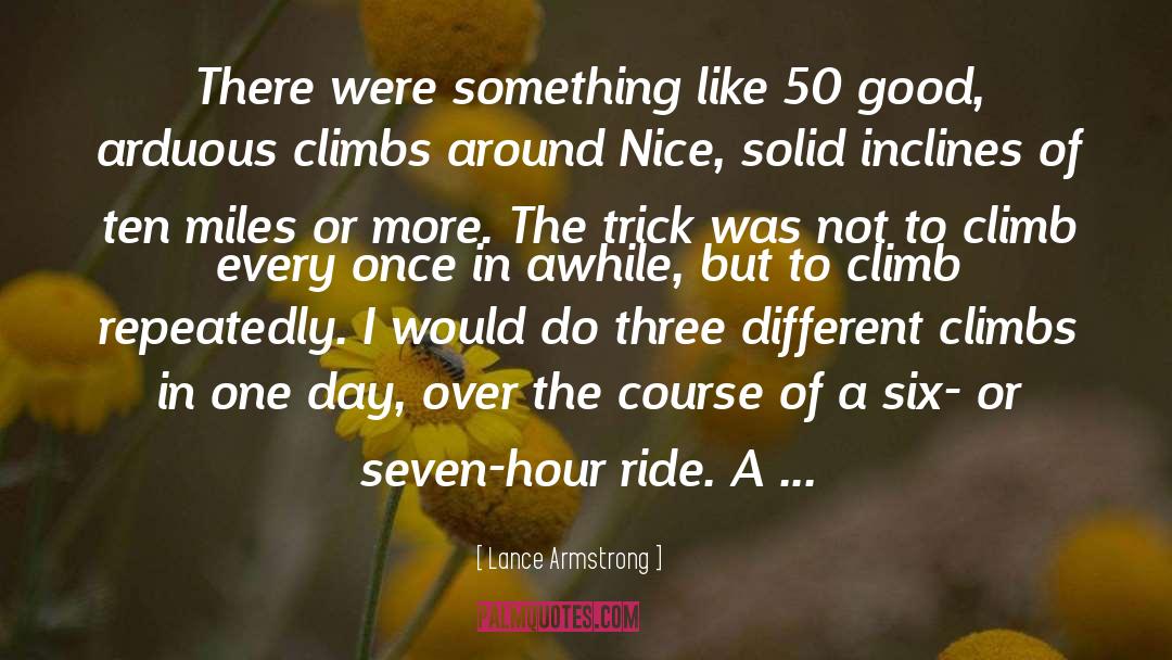 Lance Morcan quotes by Lance Armstrong