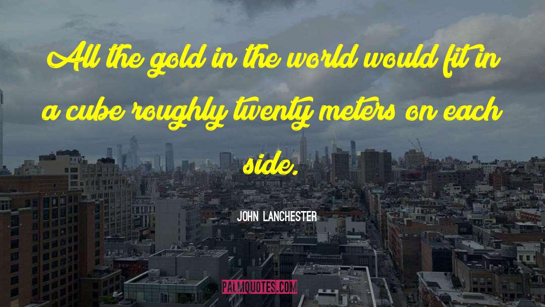 Lanchester quotes by John Lanchester