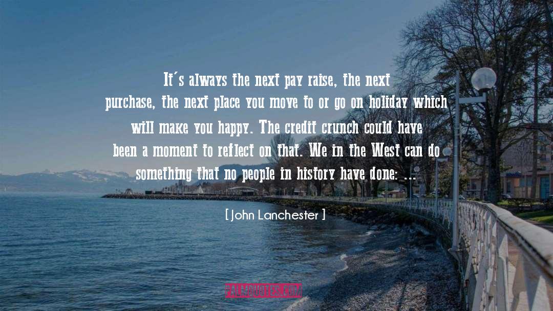 Lanchester quotes by John Lanchester