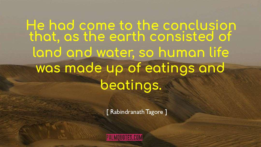 Land And Water quotes by Rabindranath Tagore