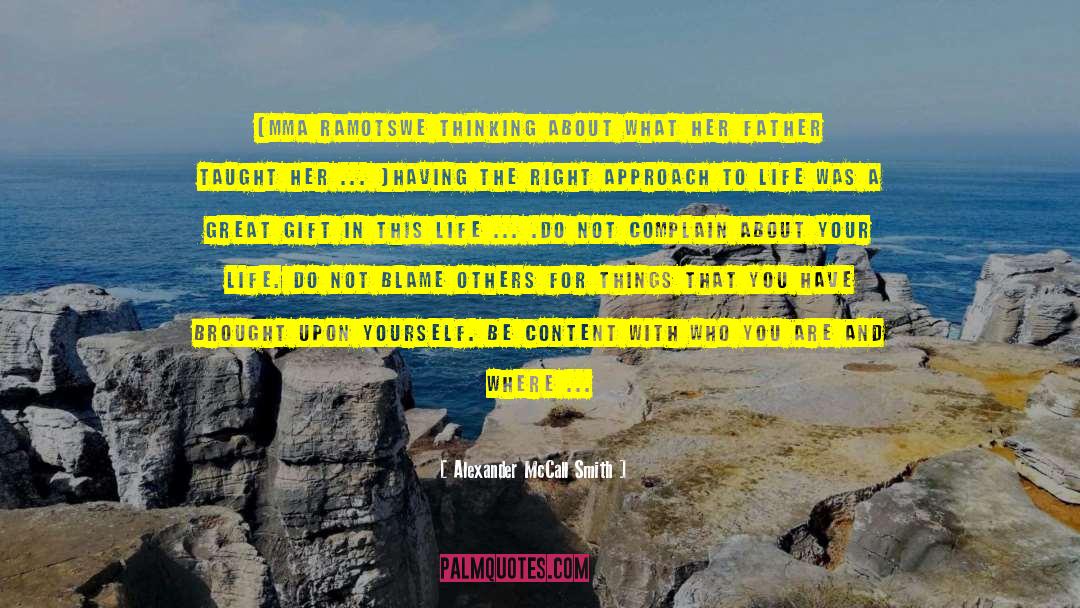 Land Boundaries quotes by Alexander McCall Smith