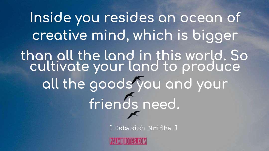 Land In quotes by Debasish Mridha
