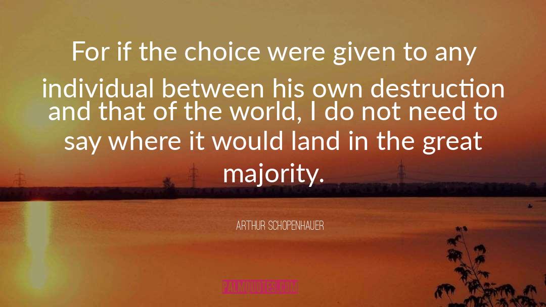 Land In quotes by Arthur Schopenhauer
