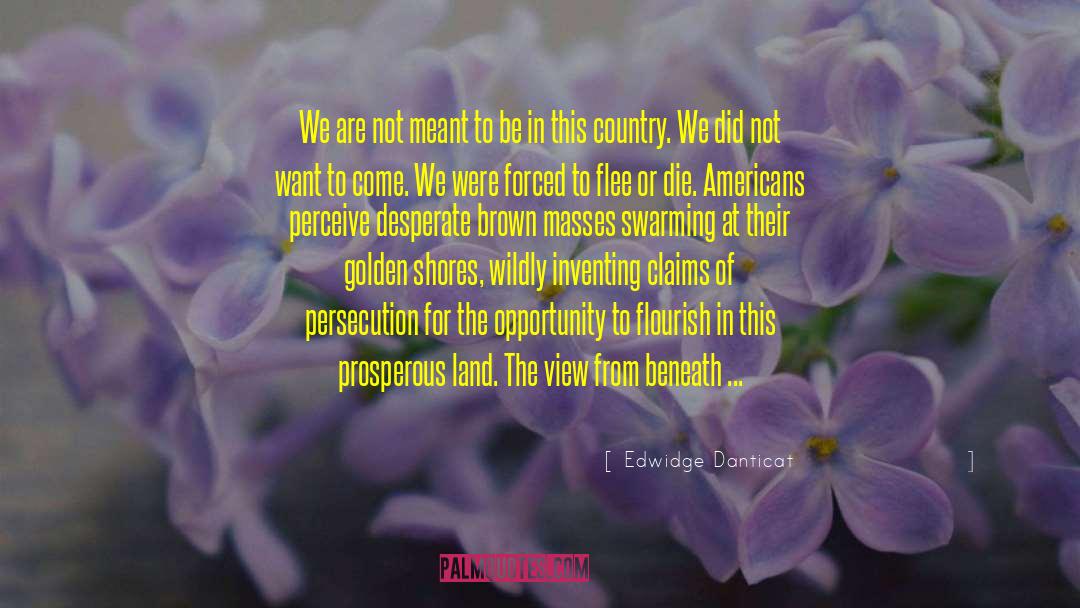 Land Masses Continents quotes by Edwidge Danticat