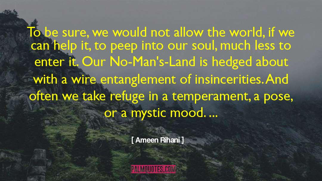 Land Of The Blindfolded quotes by Ameen Rihani